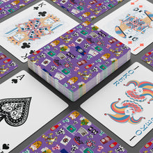 Load image into Gallery viewer, What’s Wild Purple Fun Poker Playing Cards - Perfect for Game Nights and Parties!