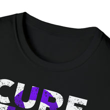 Load image into Gallery viewer, Cure It Pancreatic Cancer Unisex Softstyle T-Shirt