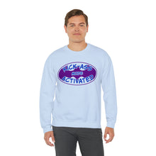 Load image into Gallery viewer, Kick Ass Mode Activated F Cancer Unisex Heavy Blend™ Crewneck Sweatshirt