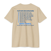 Load image into Gallery viewer, Late Night with Jetstream Health Coaching Motivational Unisex CVC Jersey T-shirt
