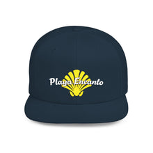 Load image into Gallery viewer, Playa Encanto Flat Bill Snapback Hat – Cool Beach Vibe Cap