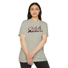 Load image into Gallery viewer, Shhh Action Speaks Motivational Unisex CVC Jersey T-shirt