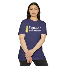 Load image into Gallery viewer, Squash Your Excuses Motivational Unisex CVC Jersey T-shirt