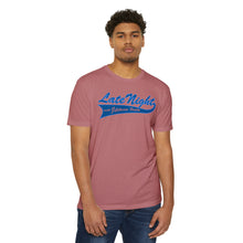 Load image into Gallery viewer, Late Night with Jetstream Health Coaching Motivational Unisex CVC Jersey T-shirt