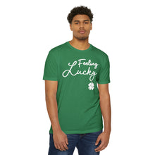 Load image into Gallery viewer, Feeling Lucky St Patricks Day Unisex CVC Jersey T-shirt