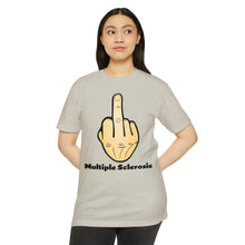 Load image into Gallery viewer, Middle Finger Multiple Sclerosis Unisex CVC Jersey T-shirt