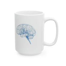 Load image into Gallery viewer, ISNR Brain Imaging Branded Ceramic Coffee Cup (11oz, 15oz)