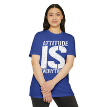 Load image into Gallery viewer, Attitude Is Everything Unisex Motivational CVC Jersey T-shirt