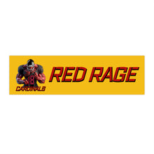Load image into Gallery viewer, Cardinals Red Rage #18 Yellow Bumper Stickers
