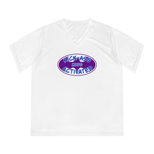 Load image into Gallery viewer, Kick Ass Mode Activated F Cancer Women's Performance V-Neck T-Shirt