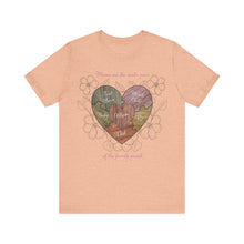 Load image into Gallery viewer, Moms are the Center of the Family Puzzle Customizable Unisex Jersey Short Sleeve Tee