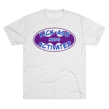 Load image into Gallery viewer, Kick Ass Mode Activated F Cancer Unisex Tri-Blend Crew Tee