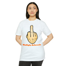 Load image into Gallery viewer, Middle Finger Multiple Sclerosis Unisex CVC Jersey T-shirt