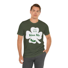Load image into Gallery viewer, St. Patricks Day 2024 Kiss Me I am Irish Unisex Softstyle T-Shirt
