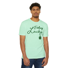 Load image into Gallery viewer, Feeling Lucky St Patricks Day Unisex CVC Jersey T-shirt