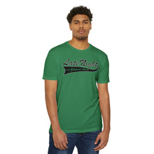 Load image into Gallery viewer, Late Night with Jetstream Health Coaching Motivational Unisex CVC Jersey T-shirt
