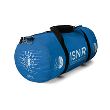 Load image into Gallery viewer, ISNR Neuroregulation Disciplines Duffel Bag - Blue Travel Bag
