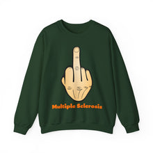 Load image into Gallery viewer, Middle Finger Multiple Sclerosis Unisex Heavy Blend™ Crewneck Sweatshirt