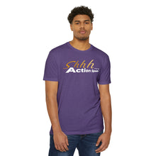 Load image into Gallery viewer, Shhh Action Speaks Motivational Unisex CVC Jersey T-shirt
