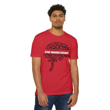 Load image into Gallery viewer, Stop Making Excuses Everything Starts In You Head Motivational Unisex CVC Jersey T-shirt