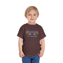 Load image into Gallery viewer, Team Platinum 2023 conference muscle heart barbell change your habits change your life in training Toddler Short Sleeve Tee