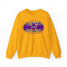 Load image into Gallery viewer, Kick Ass Mode Activated F Cancer Unisex Heavy Blend™ Crewneck Sweatshirt