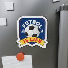 Load image into Gallery viewer, Futbol Is Life Die-Cut Magnets