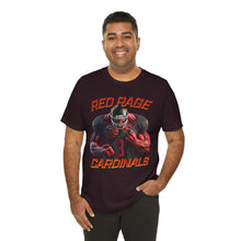 Load image into Gallery viewer, Cardinals Red Rage #3 Football Fan Tee