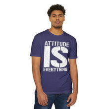 Load image into Gallery viewer, Attitude Is Everything Motivational Unisex CVC Jersey T-shirt