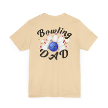 Load image into Gallery viewer, Bowling Dad Fathers Day Unisex Jersey Short Sleeve Tee