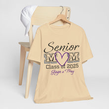 Load image into Gallery viewer, Senior Mom Class of 2025 Gage & Trey Unisex Jersey Short Sleeve Tee