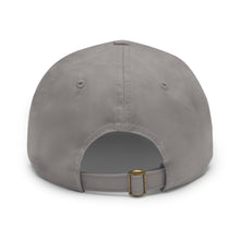 Load image into Gallery viewer, Team Awesomesauce Dad Hat with Leather Patch (Round)