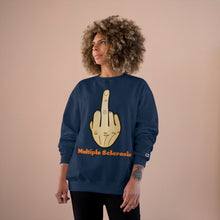 Load image into Gallery viewer, Middle Finger Multiple Sclerosis Champion Sweatshirt