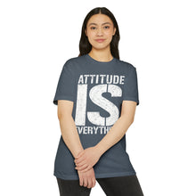 Load image into Gallery viewer, Attitude Is Everything Unisex Motivational CVC Jersey T-shirt