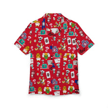 Load image into Gallery viewer, What’s Wild Fun Tropical Print Unisex Hawaiian Button-Down Shirt for Summer Vibes