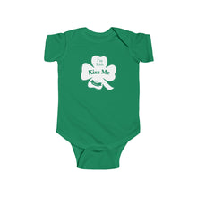 Load image into Gallery viewer, Kiss Me Im Irish Infant Fine Jersey Bodysuit