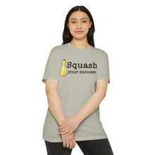 Load image into Gallery viewer, Squash Your Excuses Motivational Unisex CVC Jersey T-shirt
