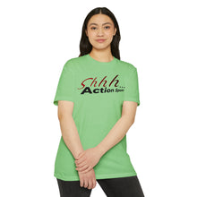 Load image into Gallery viewer, Shhh Action Speaks Motivational Unisex CVC Jersey T-shirt
