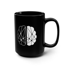 Load image into Gallery viewer, ISNR Brain 15oz Black Coffee Mug