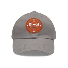 Load image into Gallery viewer, Rival Bakery Dad Hat with Leather Patch (Round)