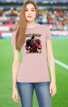 Load image into Gallery viewer, Cardinals Red Rage #85 Women’s Football Fan Favorite Soft Shirt