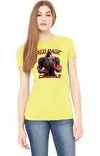 Load image into Gallery viewer, Cardinals Red Rage Personalized Women’s Football Fan Favorite Soft Shirt