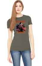 Load image into Gallery viewer, Cardinals Red Rage Personalized Women’s Football Fan Favorite Soft Shirt