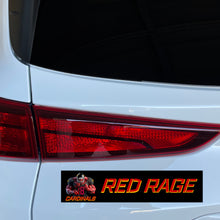 Load image into Gallery viewer, Cardinals Red Rage #18 Black Bumper Stickers