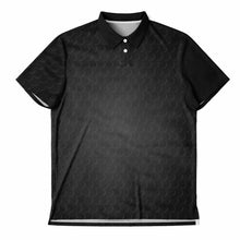 Load image into Gallery viewer, Golf Ball Black Polo Shirt - AOP