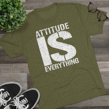 Load image into Gallery viewer, Attitude is Everything Men's Tri-Blend Crew Tee