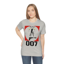Load image into Gallery viewer, James Bond Martinis Girls and Guns 007 Soft Unisex Jersey Short Sleeve Tee