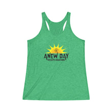 Load image into Gallery viewer, ANEW Day Health Coaching Women's Tri-Blend Racerback Tank