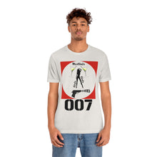 Load image into Gallery viewer, James Bond Martinis Girls and Guns 007 Soft Unisex Jersey Short Sleeve Tee