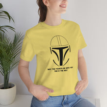 Load image into Gallery viewer, May The Fourth Be With You This Is The Way Star Wars Mandolin May 4th Unisex Jersey Short Sleeve Tee